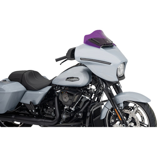 Klock Werks #KWW-01-0733 - Kolor Flare® Windshield - 8" - Purple - '23-'25 FLHX