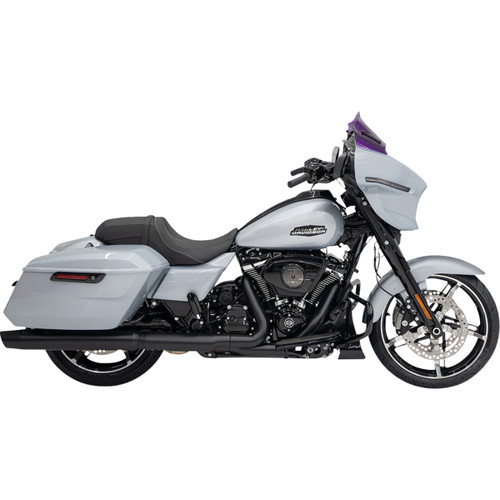 Klock Werks #KWW-01-0733 - Kolor Flare® Windshield - 8" - Purple - '23-'25 FLHX