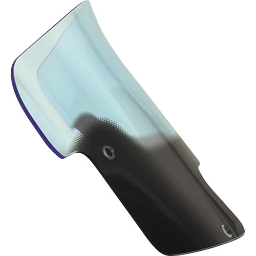 Klock Werks #KWW-04-0626 - Ice Flare® Windshield - 8" - Blue - '20-'25 Indian