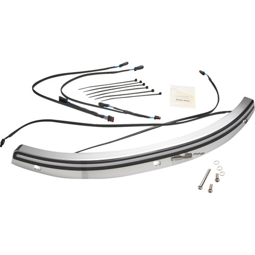 Ciro #12000 - Solaire LED Windshield Trim - Chrome