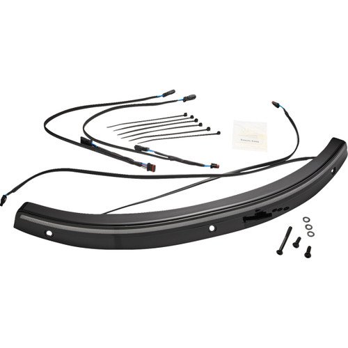 Ciro #12001 - Solaire LED Windshield Trim - Black