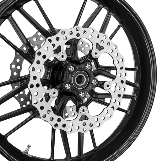 Arlen Ness #300-057 Spider Rotor - 11.8" - Black