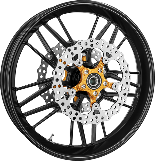Arlen Ness #300-065 Spider Rotor - 11.8" - Gold