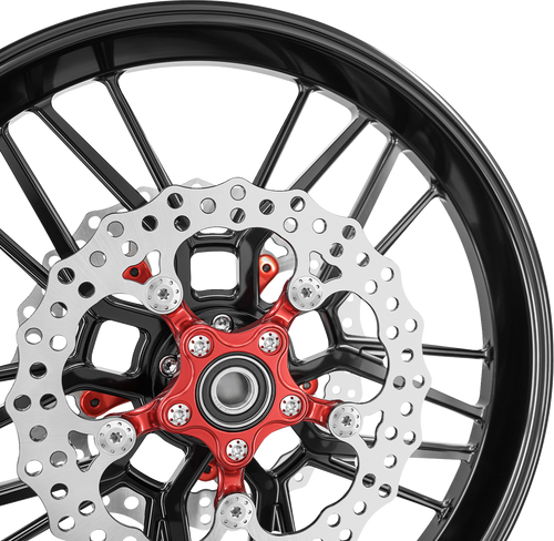 Arlen Ness #300-069 Spider Rotor - 11.8" - Red
