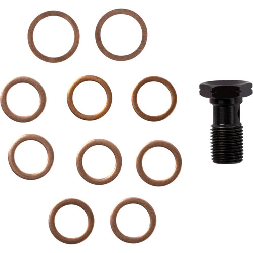 LA Choppers #LA-8059B13M - Brake Line - Midnight