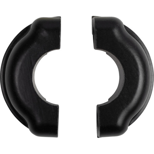 LA Choppers #LA-7348-10B - Handlebar - Twin Round - 1-1/4" x 10" - Black