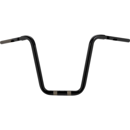 LA Choppers #LA-7348-14B - Handlebar - Twin Round - 1-1/4" x 14" - Black