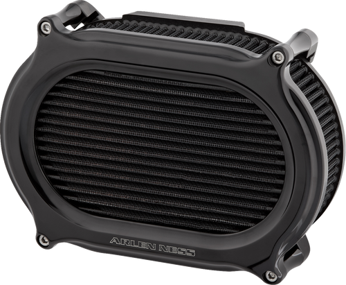 Arlen Ness #600-184 Performance Air Filter Kit - Stage II - Black
