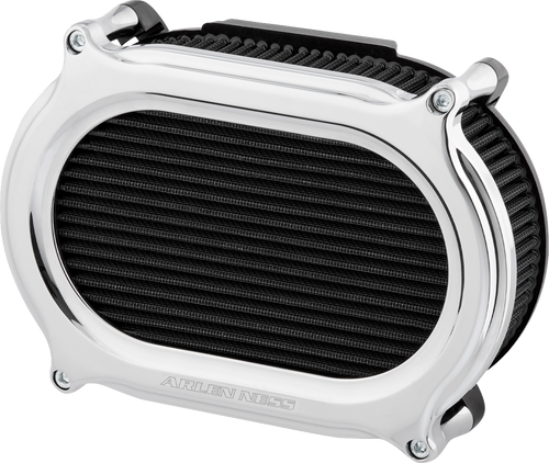Arlen Ness #600-185 Performance Air Filter Kit - Stage II - Chrome