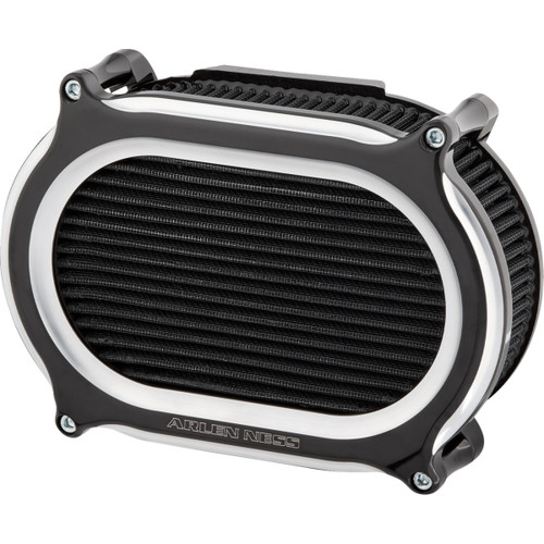 Arlen Ness #600-186 - Performance Air Filter Kit - Stage II - Contrast Cut