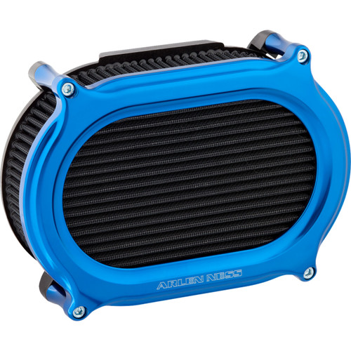 Arlen Ness #600-189 - Performance Air Filter Kit - Stage II - Blue