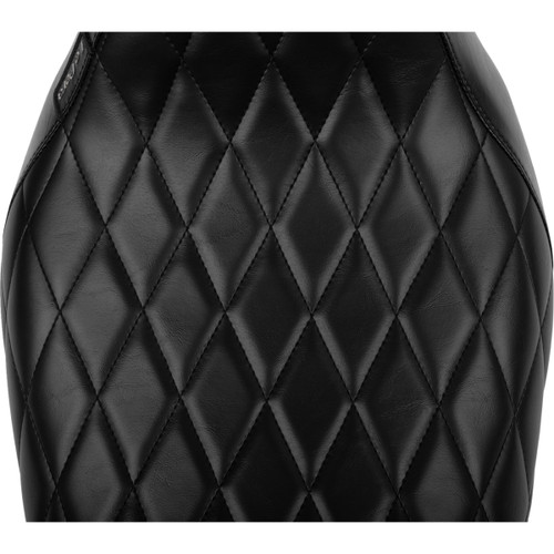 LE Pera #LV-005DM - Bare Bones Solo Seat - Diamond Stitch - FLH/FLT '23-'25