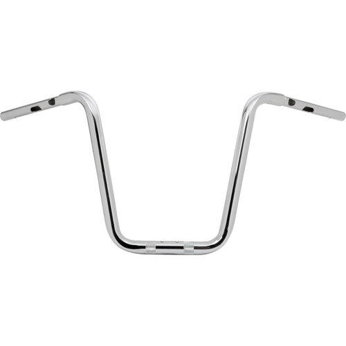 LA Choppers #LA-7348-14 - Handlebar - Twin Round - 1-1/4" x 14" - Chrome