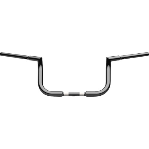 LA Choppers #LA-7367-08B - 1-1/4" Twin Peaks Touring Handlebar - 8" - Black