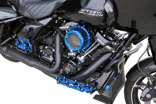 Arlen Ness #600-239 Method Clear Series Air Cleaner - Blue