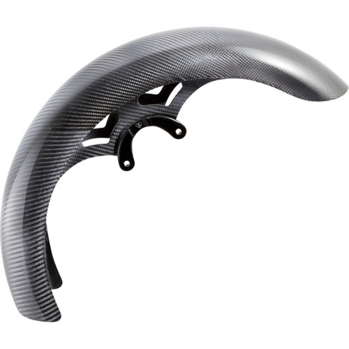 Arlen Ness #210-027 - Carbon Fiber Front Fender - Wrapper - 19" - FLT '99-'13