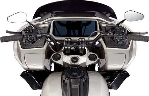 Arlen Ness #520-049 Method Kickback Handlebar Riser - 10" - Black