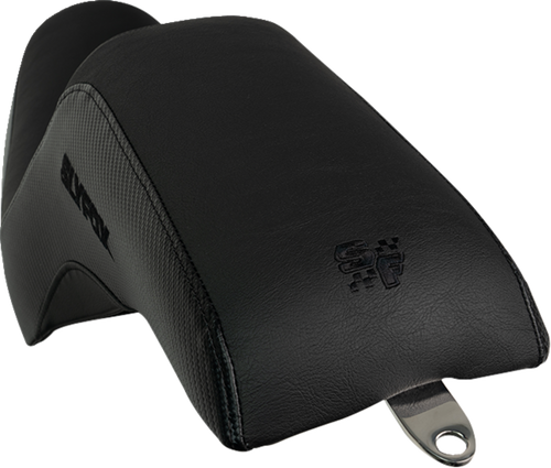 Slyfox #SlyFox4681A - Drifter Seat - Black Logo - Black Vinyl - Smooth - FXR '82-'00
