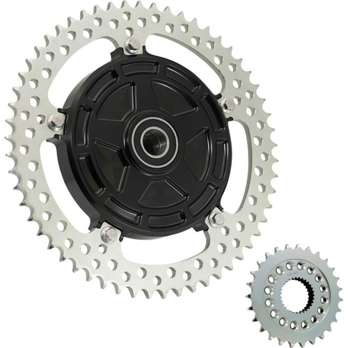 Arlen Ness #300-200 - Chain Drive Kit - 27/57 Tooth - Natural - FLT/FLH