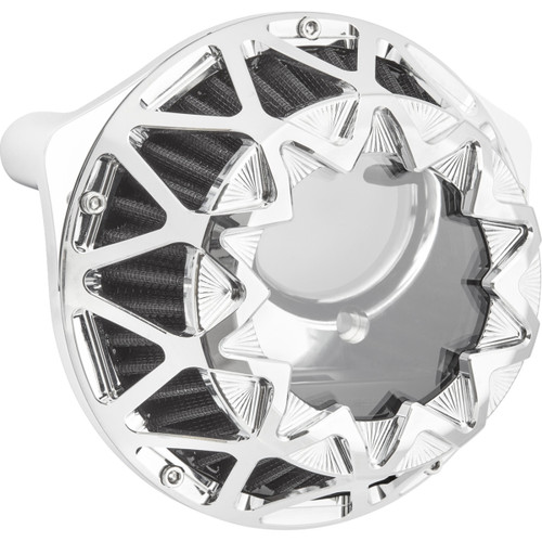 Arlen Ness #600-235 - Crossfire Air Cleaner - Chrome