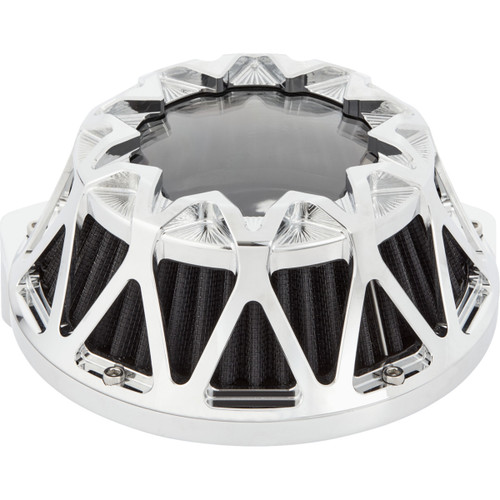 Arlen Ness #600-235 - Crossfire Air Cleaner - Chrome