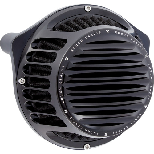 Arlen Ness #RC-600-023 - Rough Craft Air Cleaner Kit - Black