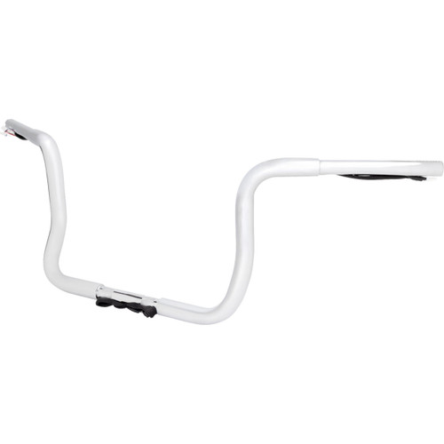 LA Choppers #LA-7321-10W - Pre-Wired Ape Handlebar - 1-1/4" x 10" - Chrome