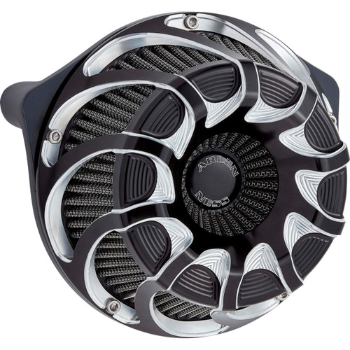 Arlen Ness #600-229 - Inverted Series Air Cleaner Kit - Drift - Black
