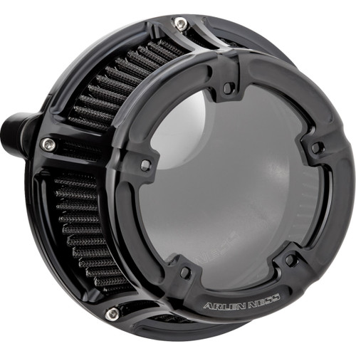 Arlen Ness #600-236 - Method™ Clear Series Air Cleaner - All Black