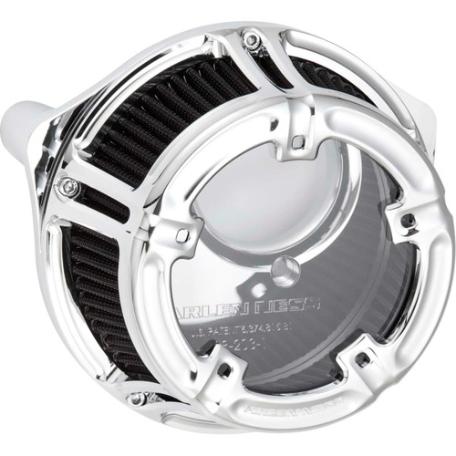 Arlen Ness #600-238 - Method™ Clear Series Air Cleaner - Chrome
