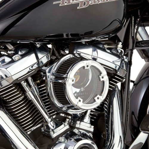 Arlen Ness #600-238 - Method™ Clear Series Air Cleaner - Chrome