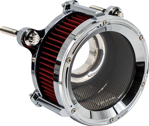 Trask #TM-1024CH - Assault Charge High-Flow Air Cleaner Kit - Chrome