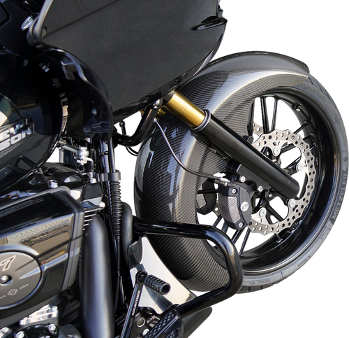 Arlen Ness #210-031 Carbon Fiber Front Fender - Wrapper - 21"
