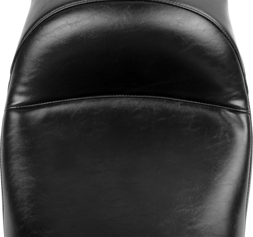 Le Pera #LV-957S - Maverick Seat - without Backrest - Smooth - Black - Black - FLH/FLT '23-'24