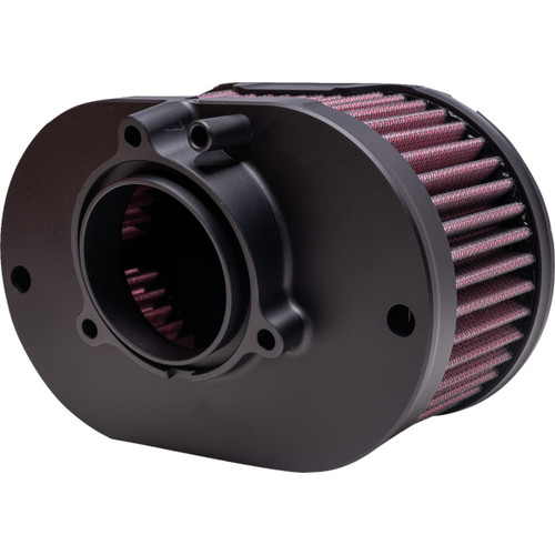 Kodlin USA #K29246 - Oval Air Cleaner Kit - Black - Touring/Softail
