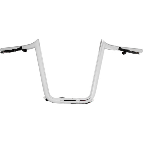 LA Choppers #LA-7359-12W - Pre-Wired Prime Ape Handlebar - 1-1/4" x 12" - Chrome