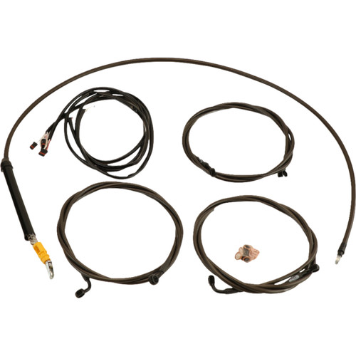 LA Choppers #LA-8059KT3-08M - Complete Plug-and-Play Cable Kit - Stock Handlebars - '23-'25 Touring - Midnight