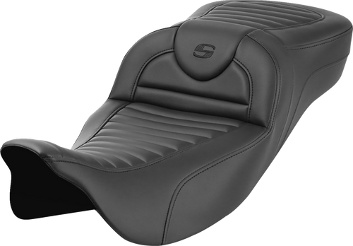 Saddlemen Roadsofa Extended Reach Seat - without Backrest - Tuck-n-Roll - FL '08-'24