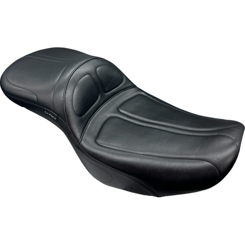 LE Pera #LV-957DL - Maverick Daddy Long Legs Seat - Without Backrest - Black - FLH/FLT '23-'25