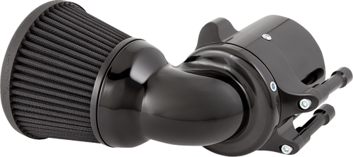 Arlen Ness #800-002 Air Cleaner Kit - Velocity 90° - Black