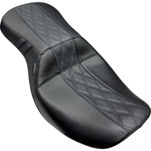 LE Pera #LV-997GT2 - Outcast Seat - Without Backrest - GT2 Inlay - FLH/FLT '23-'25
