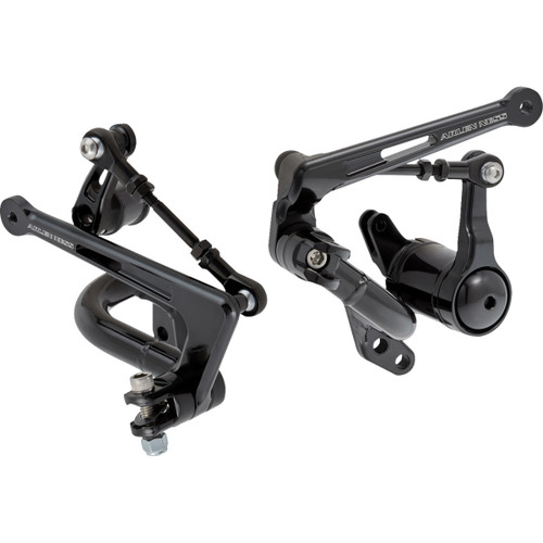 Arlen Ness #420-129 - Mid Controls - Black - FLT '00-'07