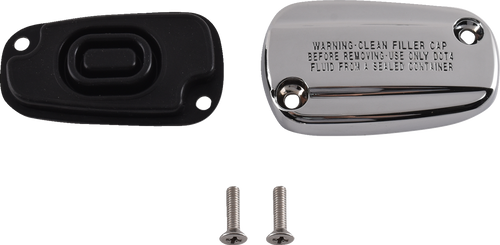 Drag Specialties Rear Master Cylinder Cover - M8 Softail - Chrome