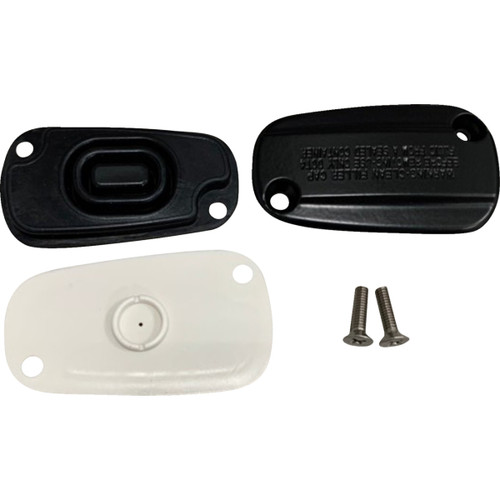 Drag Specialties - Rear Master Cylinder Cover - M8 Softail - Black