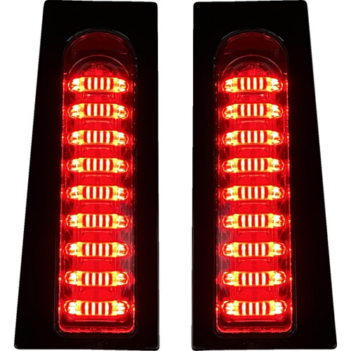 Custom Dynamics #PB-ECE-FILL-SB - ProBEAM® Fillerz® Dual Color Lights - Smoke - Gloss Black