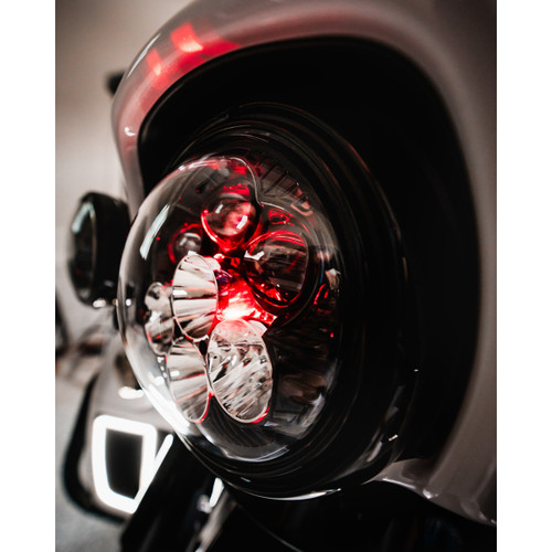 Custom Dynamics #SD2-7-14 - Headlight - Shark Demon® - LED - Color Changing