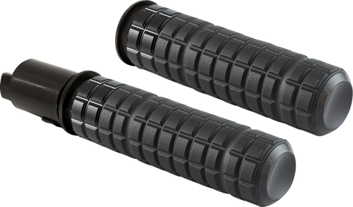Arlen Ness #500-062 SpeedLiner Grips - TBW - Black