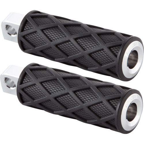 Arlen Ness #400-048 - Diamond Foot Pegs - Passenger - Chrome