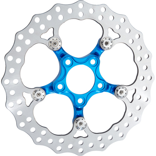 Arlen Ness #300-061 - Spider Rotor - 11.8" - Blue