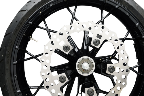 Arlen Ness #300-907 Bolt Kit - Holeshot/Front/Floating/Brake Rotor - Spoke Mount - Black - 5 Pack